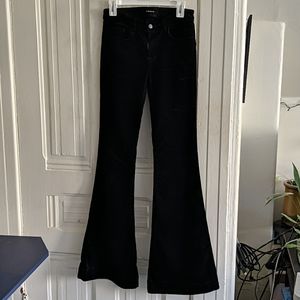 J Brand bell bottom pants